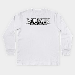 Musik Kids Long Sleeve T-Shirt